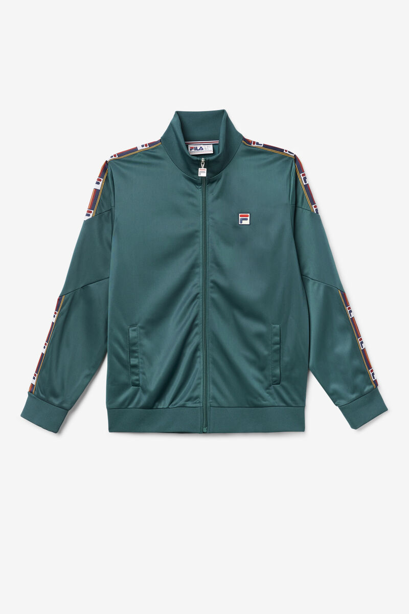 Fila Carson Track Jacket Green | Vifvepwelhj