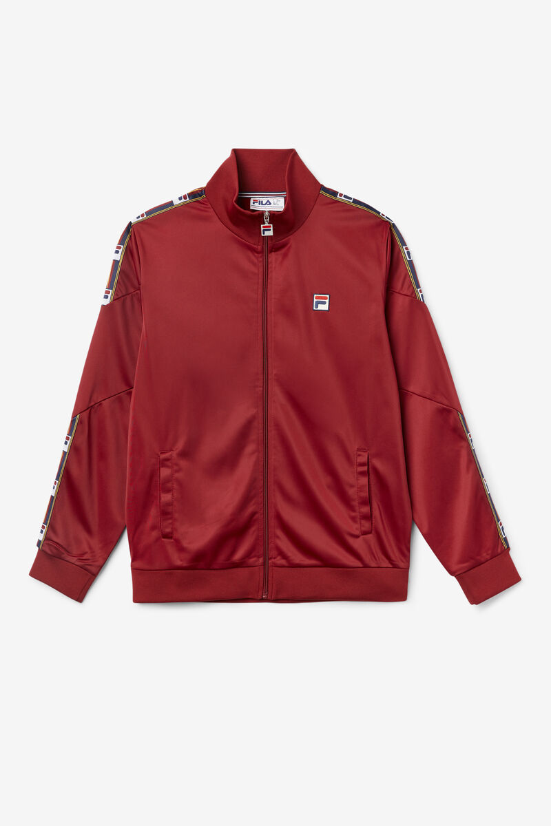 Fila Carson Track Jacket Red | oqQgVtXDeZr
