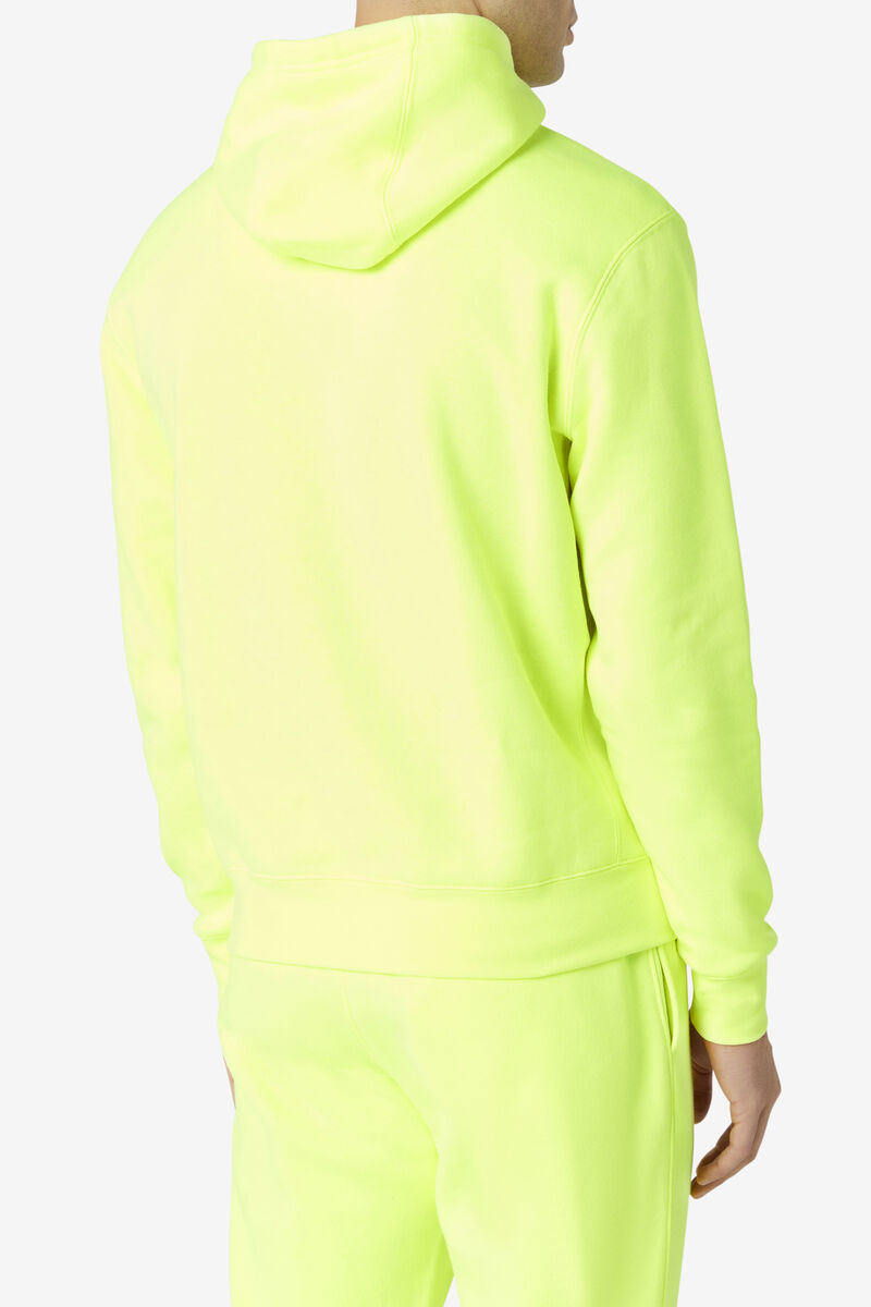 Fila Algot Hoodie Yellow / Black | UVtgaLMqvT6