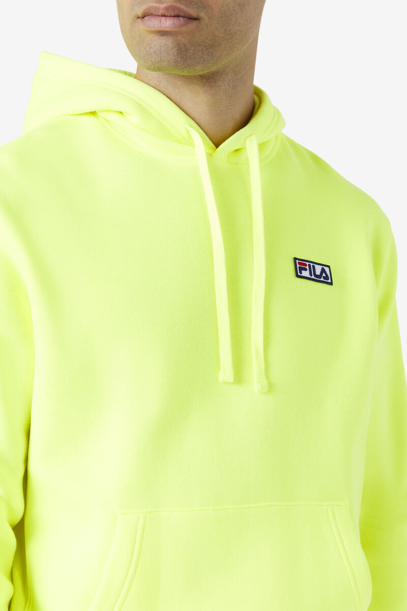 Fila Algot Hoodie Yellow / Black | UVtgaLMqvT6