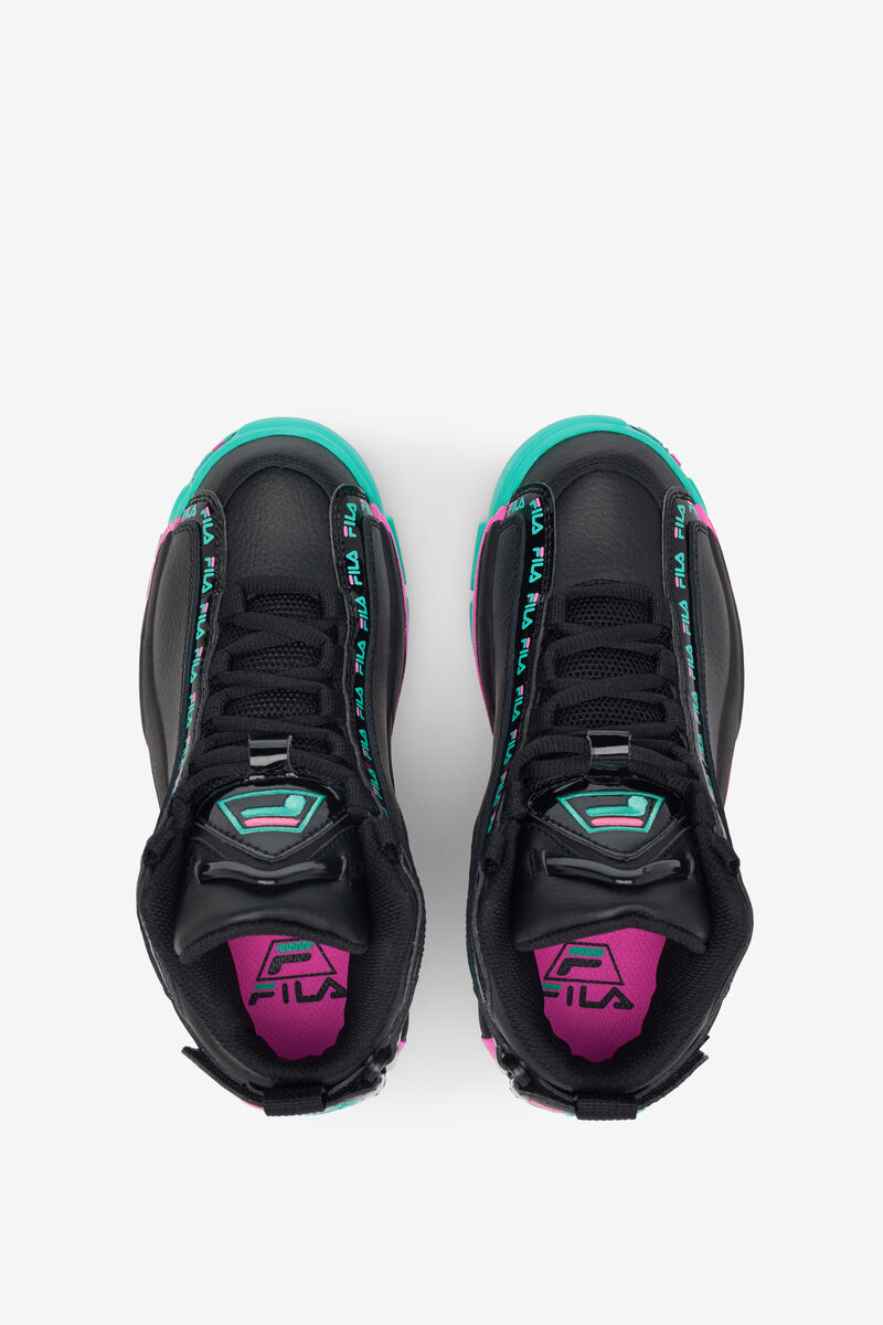 Fila Big Grant Hill 2 Repeat Black / Purple | furbIL9CiI5