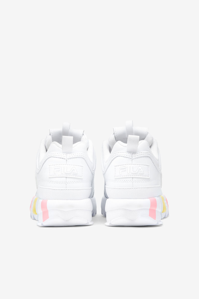 Fila Disruptor 2 Stripe Midsole White / Blue | YWHyxgMqc7J
