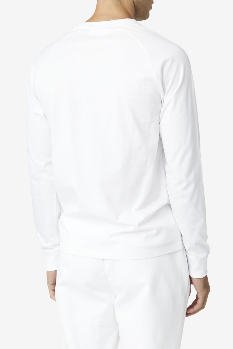 Fila Flynn Long Sleeve White | u3bYhQb9qDP