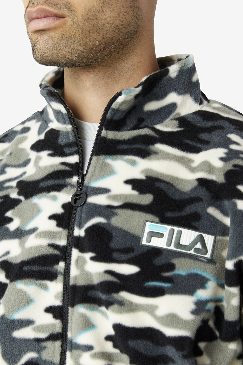 Fila Frantry Camo Jacket Black | eg2goTnTdV5