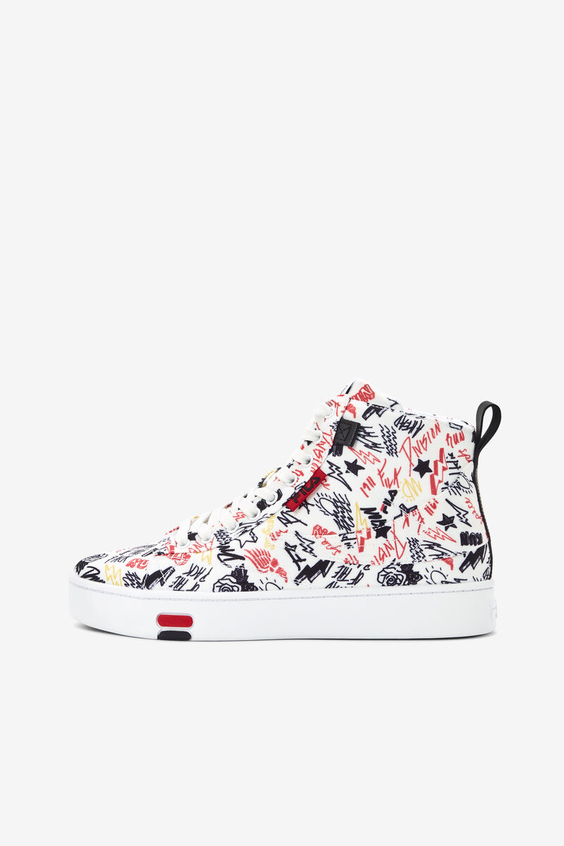 Fila Gennaio White / Black / Multicolor | vBE4gGFdbi2
