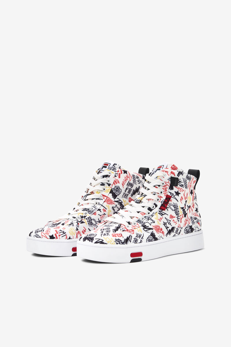 Fila Gennaio White / Black / Multicolor | vBE4gGFdbi2
