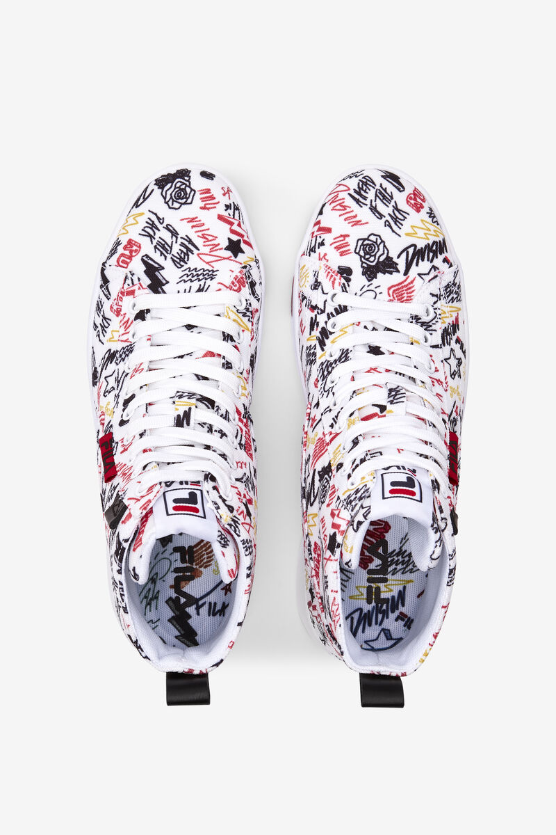 Fila Gennaio White / Black / Multicolor | vBE4gGFdbi2