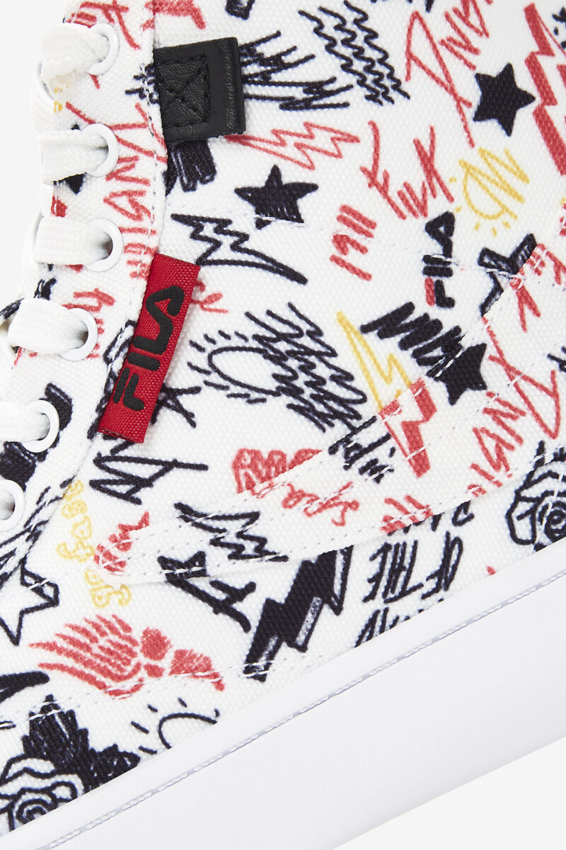 Fila Gennaio White / Black / Multicolor | vBE4gGFdbi2