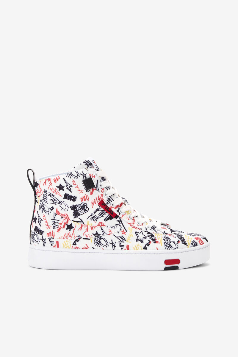 Fila Gennaio White / Black / Multicolor | vBE4gGFdbi2