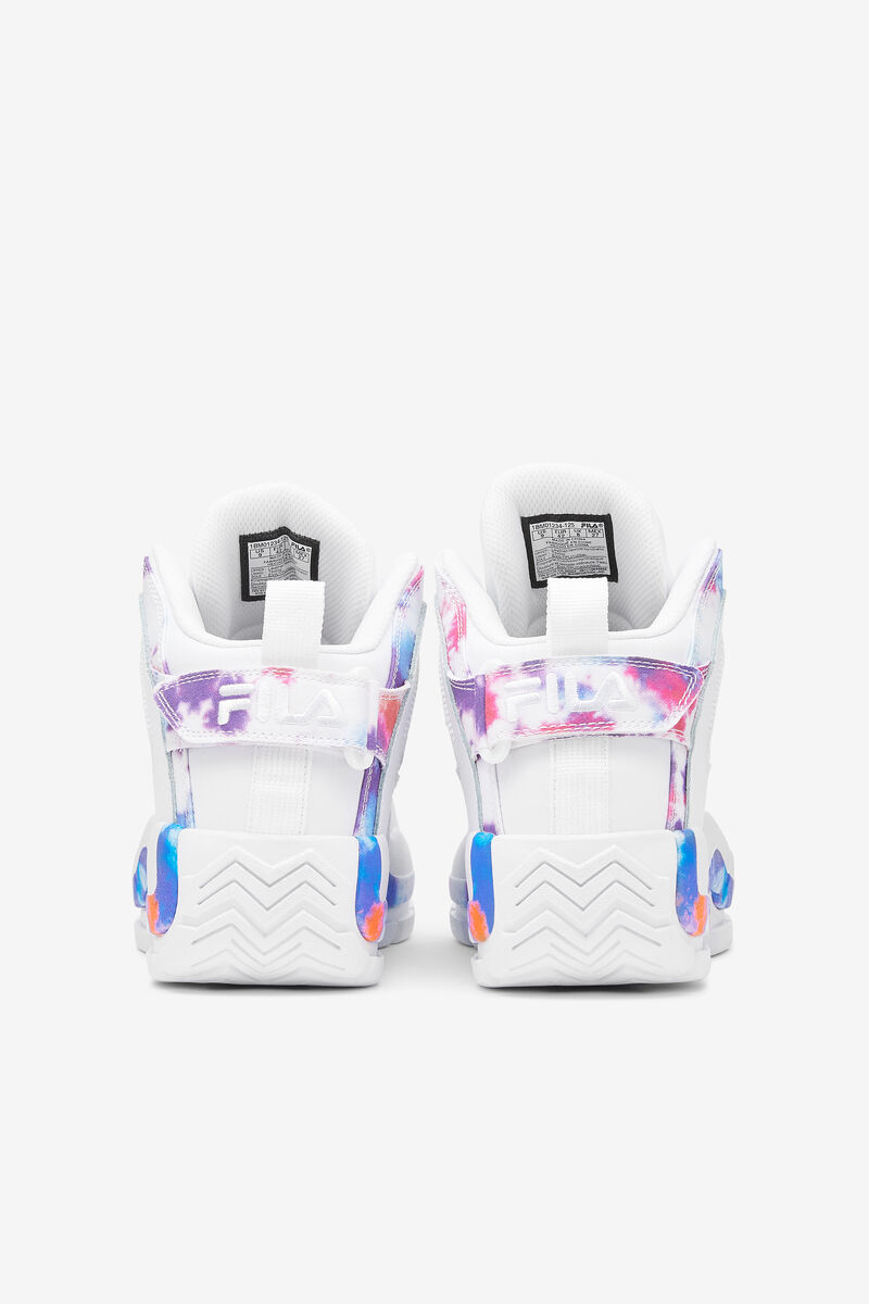 Fila Grant Hill 2 Tie Dye White / White | pmxbC7FGStl