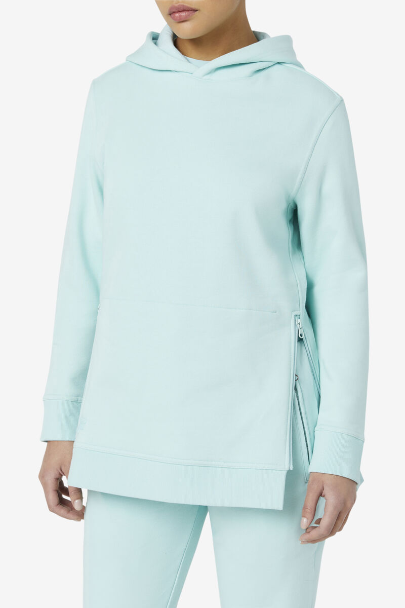 Fila Maddox Pullover Hoodie Blue | ZqQh814YHl2