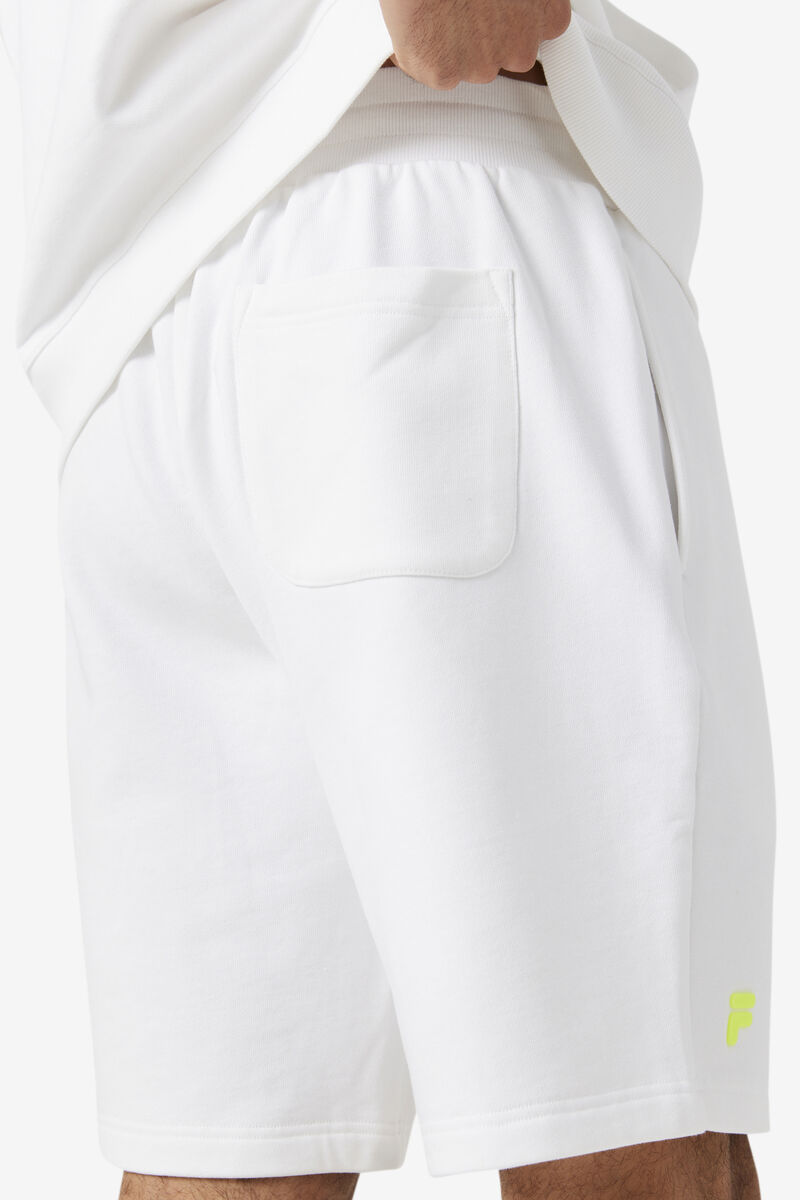 Fila Taylor Short White / Yellow | DxOMebR9plI