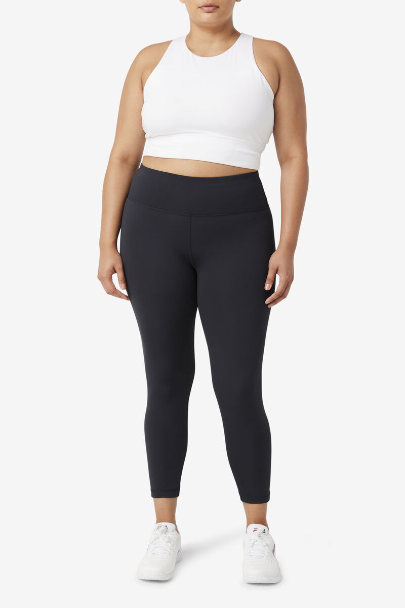 Fila Uplift High Neck Sports Bra White | IzUbweAf8Sx